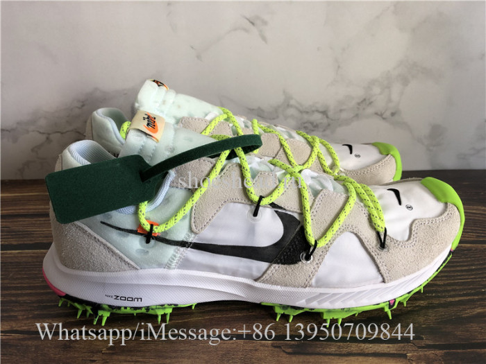 Off White x Nike Zoom Terra Kiger 5 White