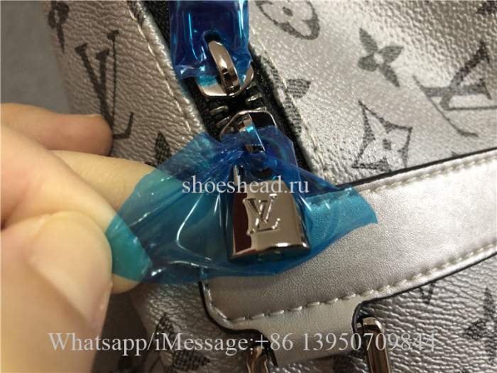 Original Louis Vuitton Monogram Silver Reflect Apollo Backpack