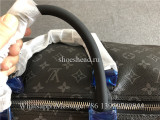 Original Quality Louis Vuitton Black Leather Travel Bag