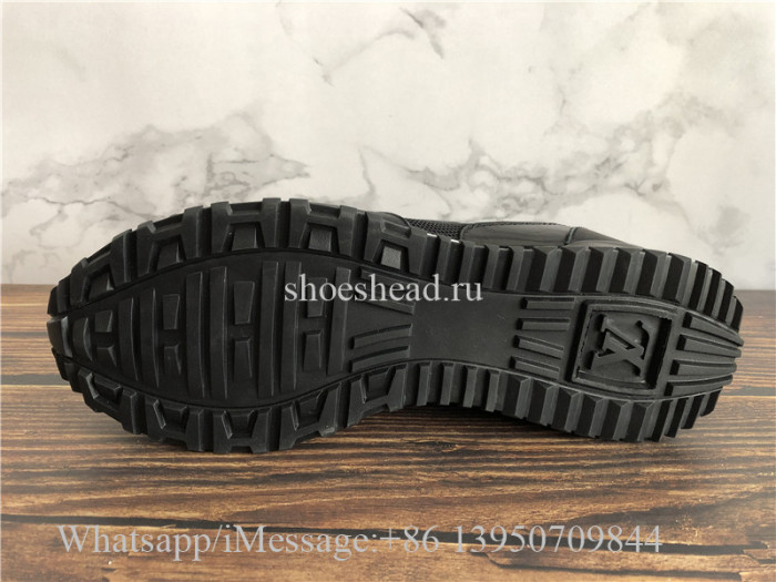 Louis Vuitton Monogram Casual Sneakers Black