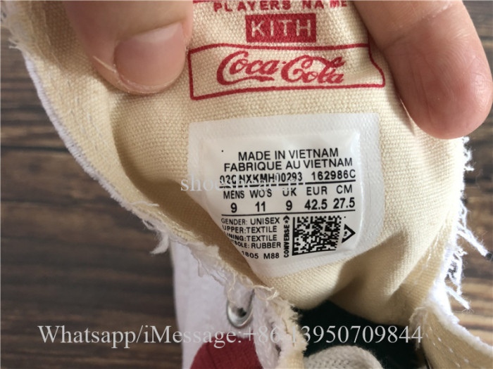 Kith x Coca-Cola x Converse Chuck Taylor 1970