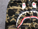 A Bathing Ape Shark Camo Green Bape Pants