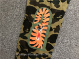 A Bathing Ape Shark Camo Green Bape Pants