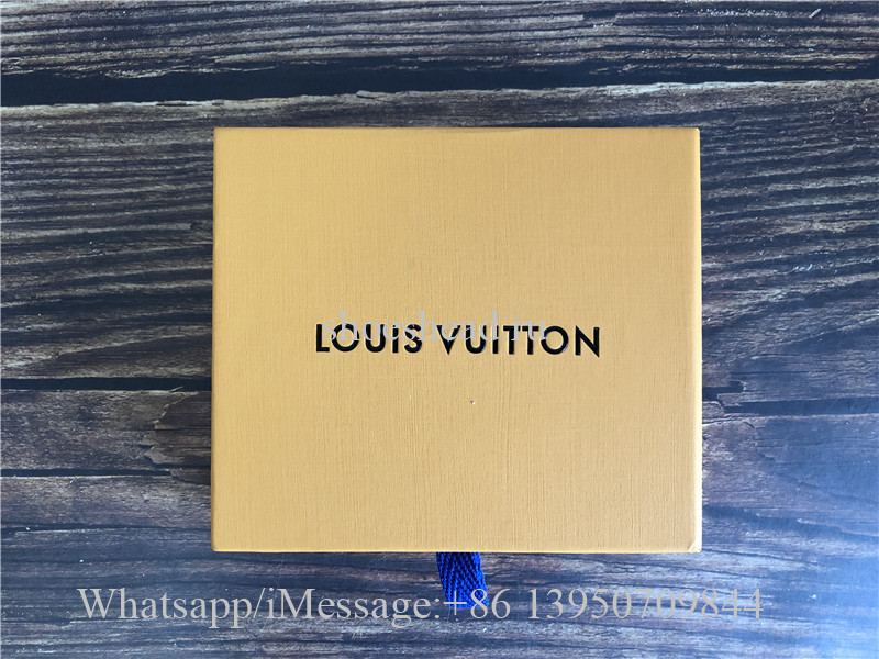 Authentic Louis Vuitton Porte Cartes Double Monogram Eclipse Card Case M62170