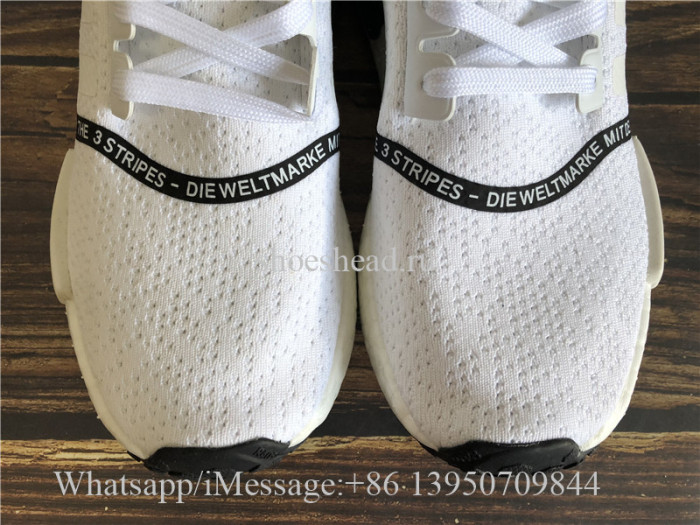 Real Boost Adidas NMD R1 Cloud White Core Black EF3326