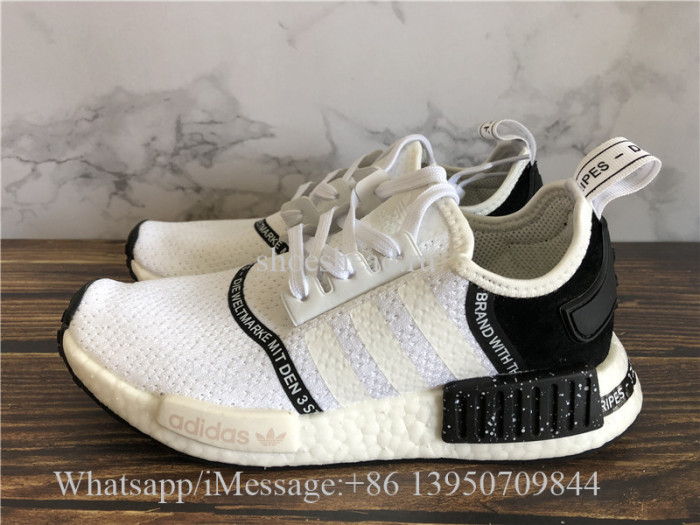 Real Boost Adidas NMD R1 Cloud White Core Black EF3326