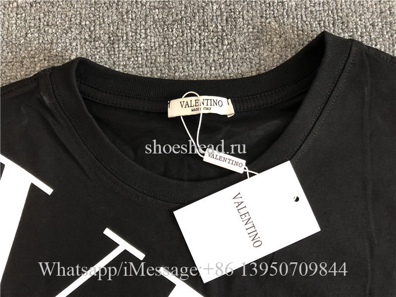 Valentino VLTN Macrogrib Black T-shirt