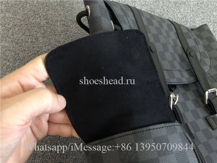 Louis Vuitton Christopher PM Damier Graphite Canvas Backpack N41379