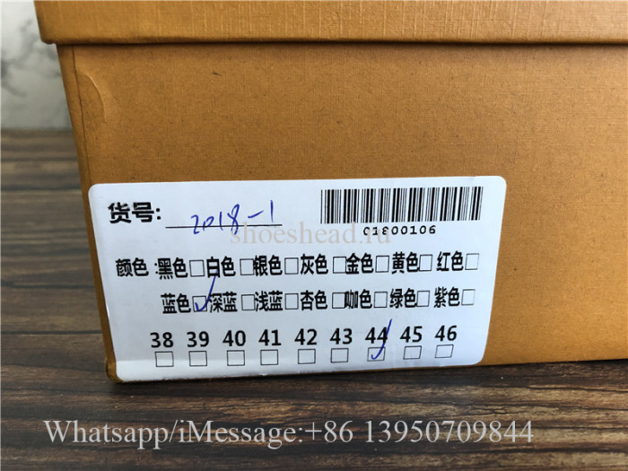 Louis Vuitton Low Top Sneaker Blue Logo
