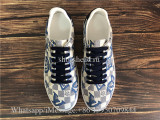 Louis Vuitton Low Top Sneaker Blue Logo