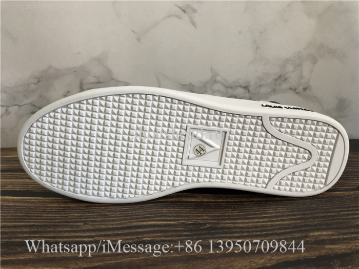 Louis Vuitton Low Top Sneaker Blue Logo