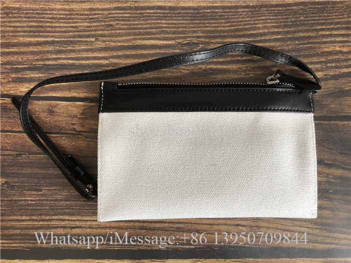Original Balenciaga Cabas Small Leather-Trimmed Canvas Tote Bag