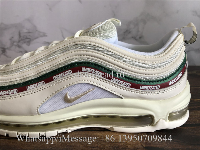 Undefeated X Nike Air Max 97 OG Triple White