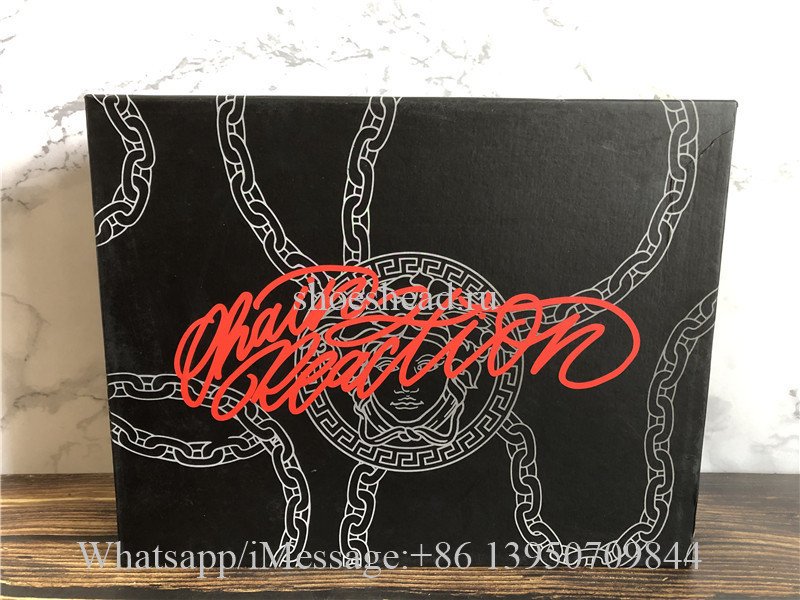 2Chainz Versace Chain Reaction Sneaker Red Black White