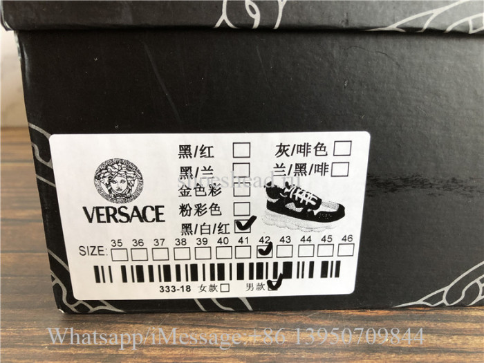 2Chainz Versace Chain Reaction Sneaker Red Black White