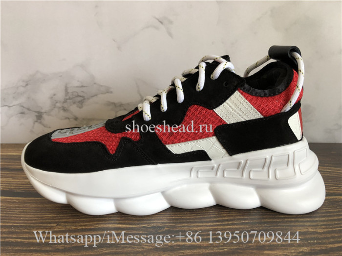2Chainz Versace Chain Reaction Sneaker Red Black White