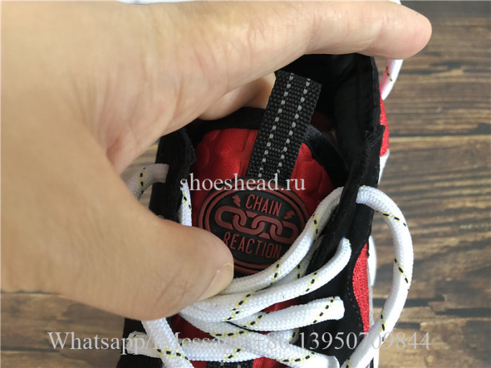 2Chainz Versace Chain Reaction Sneaker Red Black White