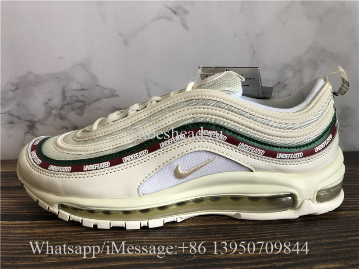 Undefeated X Nike Air Max 97 OG Triple White