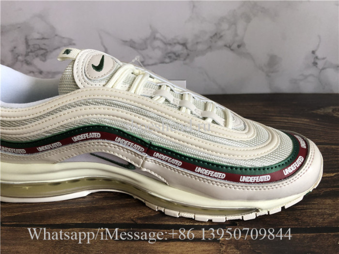 Undefeated X Nike Air Max 97 OG Triple White