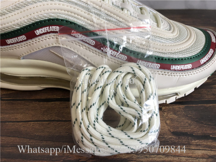 Undefeated X Nike Air Max 97 OG Triple White