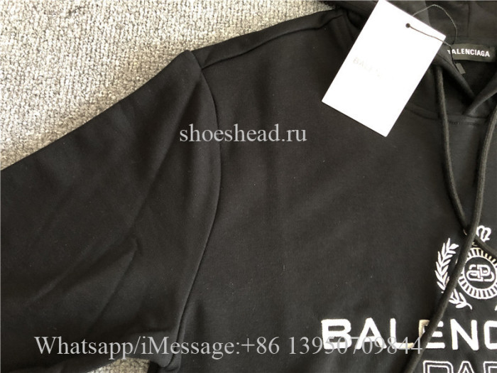 Balenciaga Black Sweatshirt Hoodie