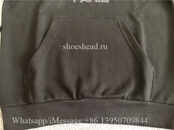 Balenciaga Black Sweatshirt Hoodie