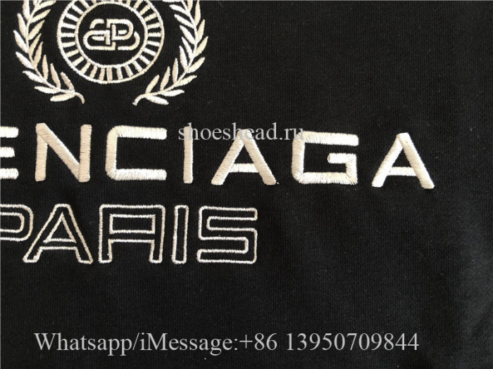 Balenciaga Black Sweatshirt Hoodie