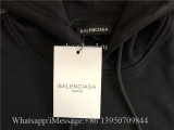 Balenciaga Black Sweatshirt Hoodie