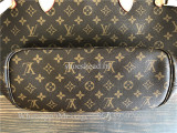 Original Louis Vuitton Monogram Rose Ballerine Neverfull MM Bag