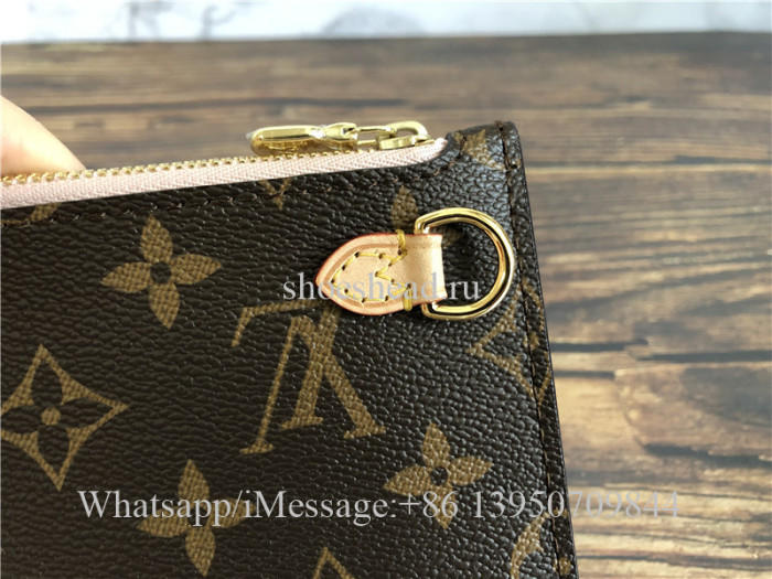 Original Louis Vuitton Monogram Rose Ballerine Neverfull MM Bag