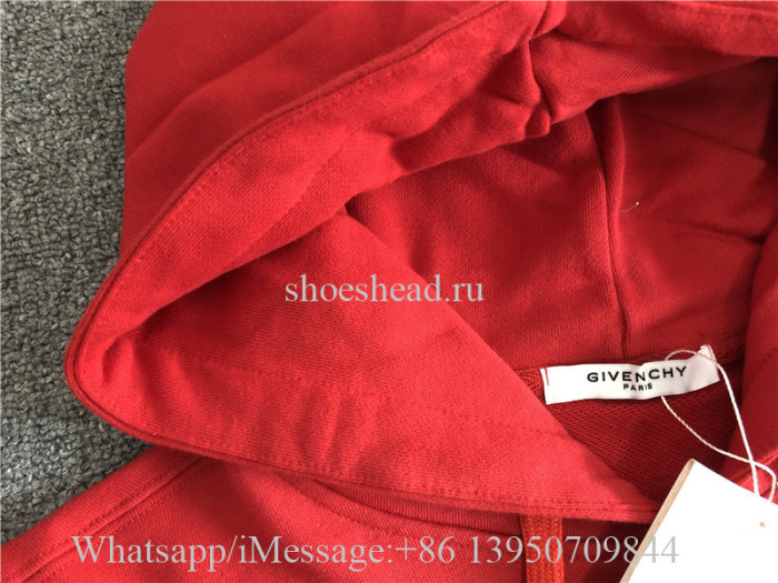 Givenchy Red Hoodie
