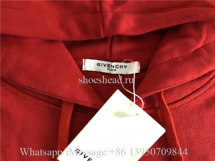 Givenchy Red Hoodie