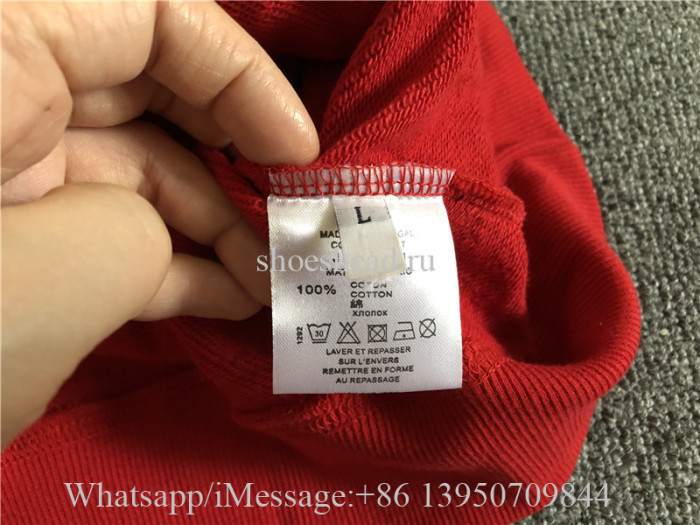 Givenchy Red Hoodie