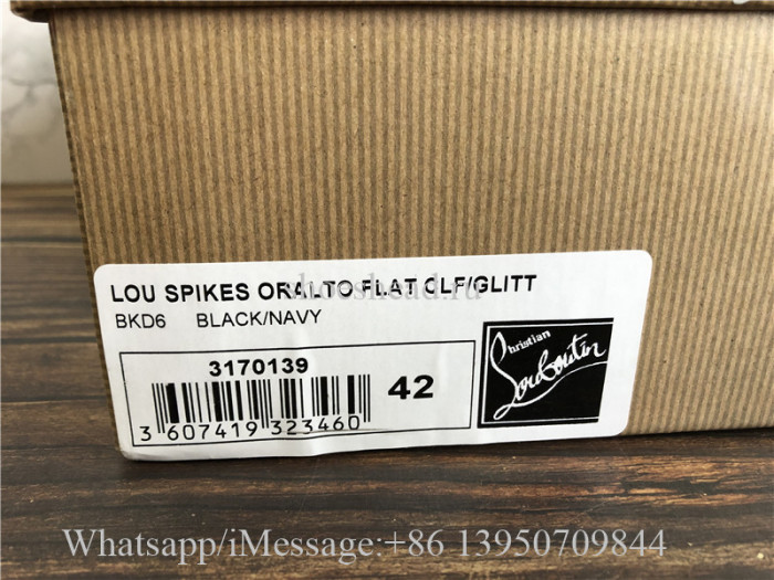 Christian Louboutin Spike Sock Donna Sneaker Black