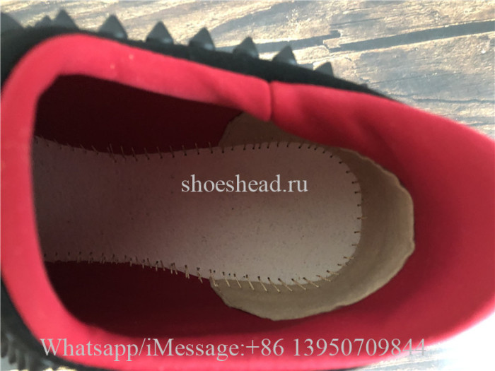 Christian Louboutin Spike Sock Donna Sneaker Black