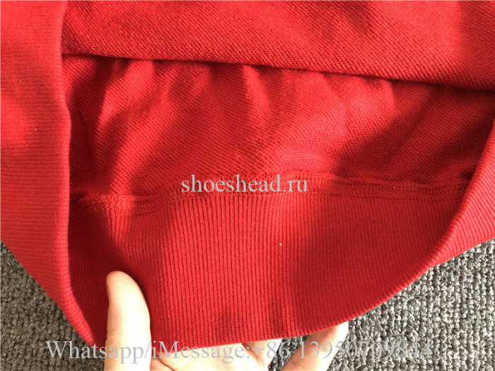 Givenchy Red Hoodie