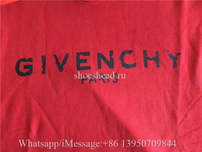 Givenchy Red Hoodie