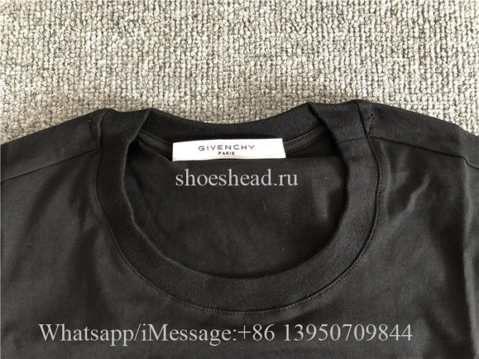 Givenchy Upside Down Towelling Logo T Shirt