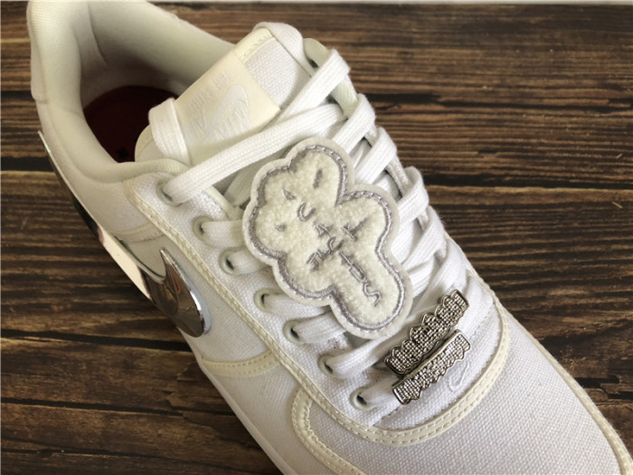 Super Quality Travis Scott x Nike Air Force 1 Low White