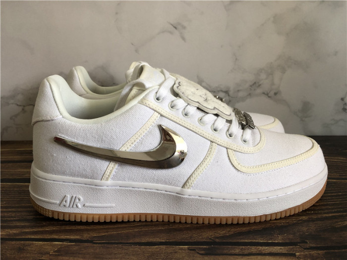 Super Quality Travis Scott x Nike Air Force 1 Low White
