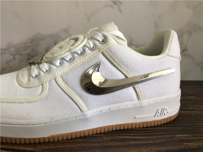 Super Quality Travis Scott x Nike Air Force 1 Low White