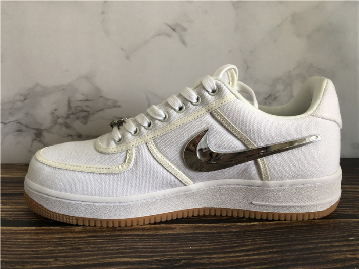 Super Quality Travis Scott x Nike Air Force 1 Low White