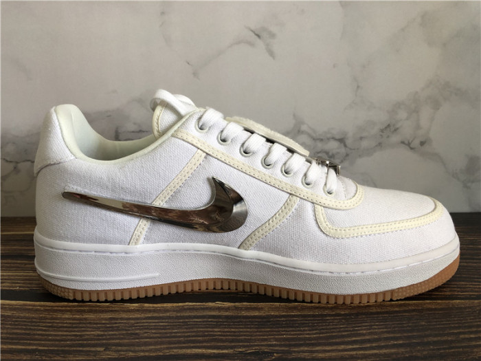 Super Quality Travis Scott x Nike Air Force 1 Low White