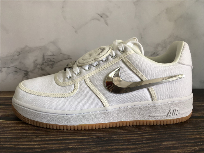 Super Quality Travis Scott x Nike Air Force 1 Low White