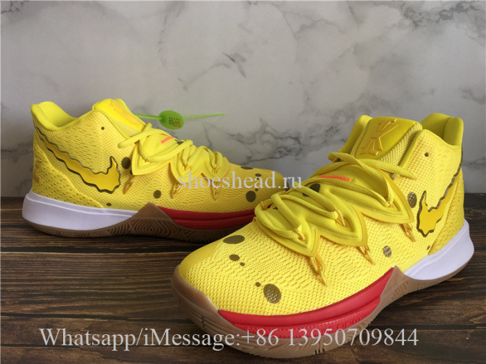 Super Quality Nike Kyrie 5 Spongebob Squarepants Yellow