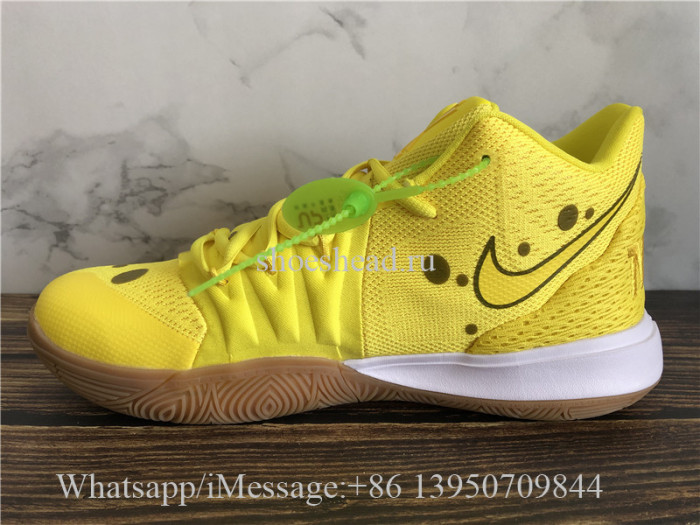 Super Quality Nike Kyrie 5 Spongebob Squarepants Yellow