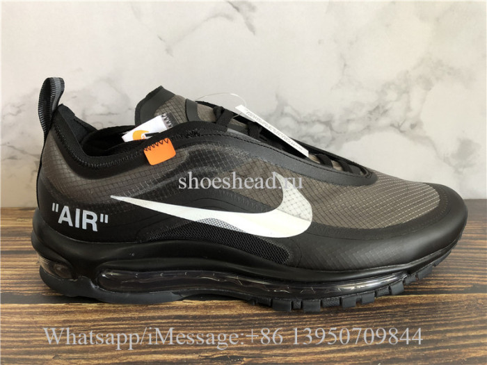 Off White x Nike Air Max 97 OG Triple Black