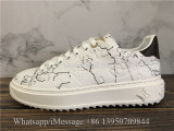 Louis Vuitton Low Top Shoes White LV Print