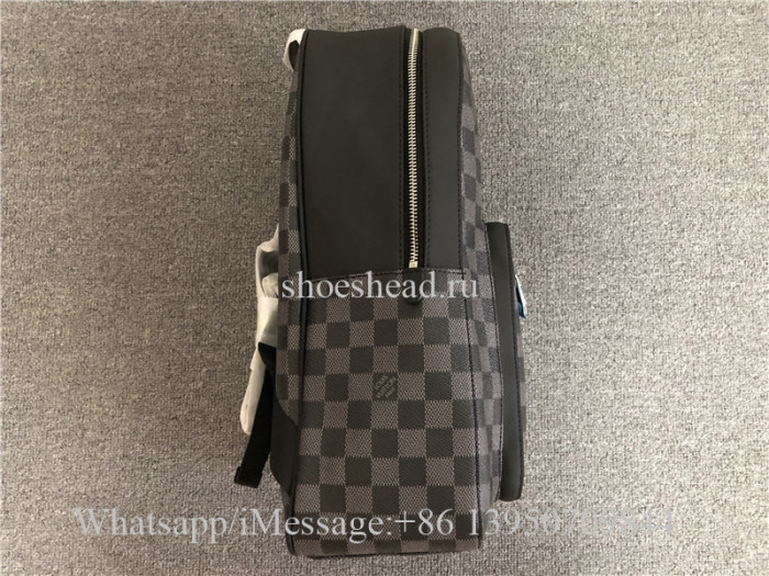Louis Vuitton Josh Damier Graphite Black Backpack