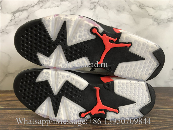 Air Jordan 6 Retro Reflective 3M Infrared Black Silver
